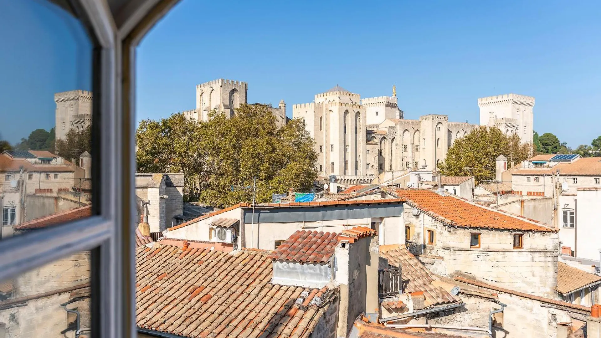 Appart Face Au Palais Des Papes Avignon France